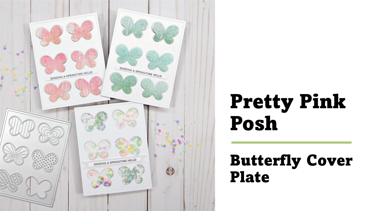 Pretty Pink Posh | Butterfly Cover Plate