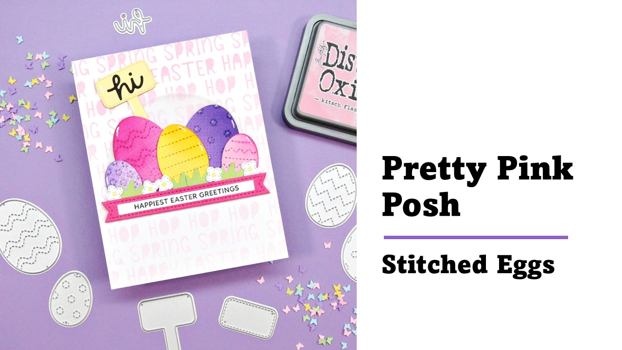 Pretty Pink Posh | Stitched Eggs