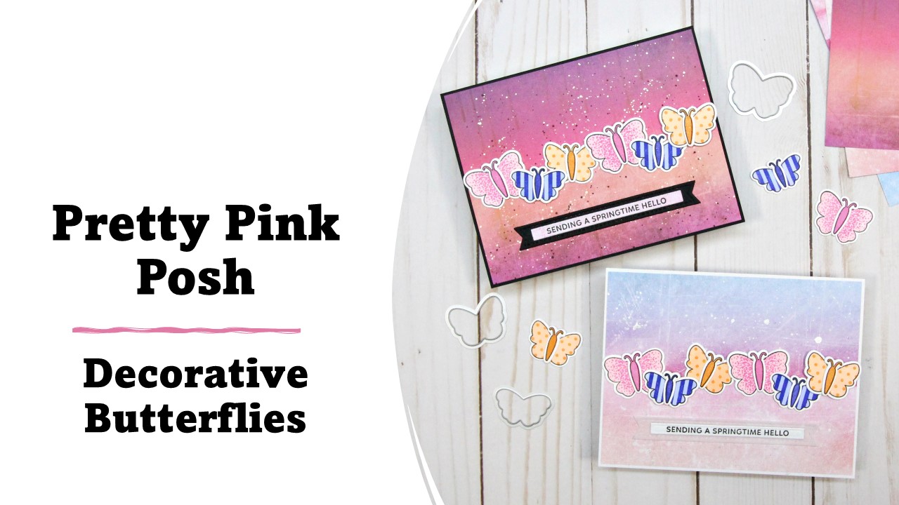 Pretty Pink Posh | Decorative Butterflies