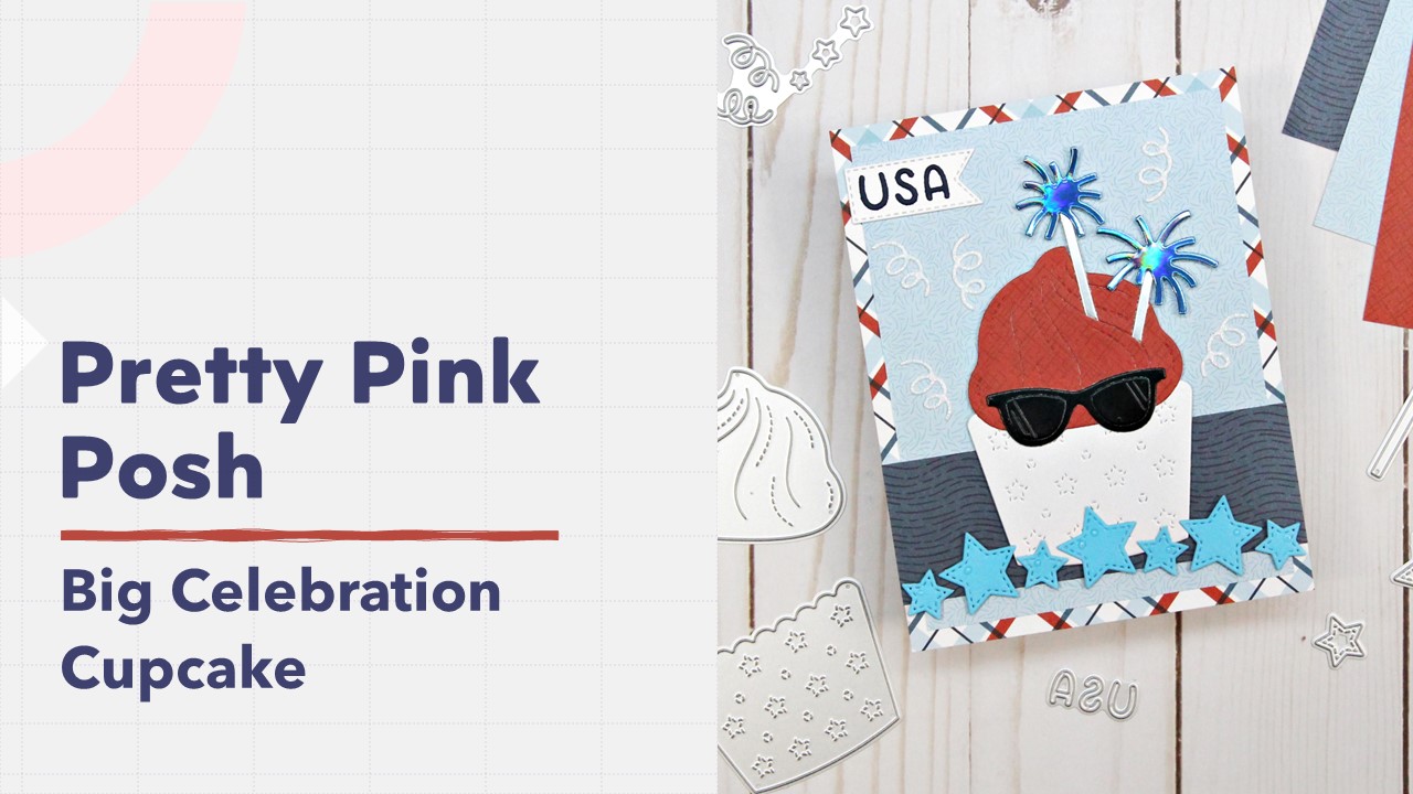 Pretty Pink Posh | Big Celebration Cupcake