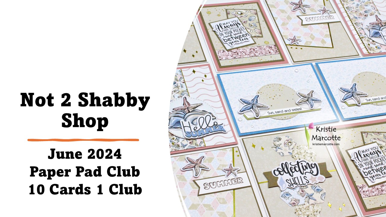 Not 2 Shabby | June 2024 Paper Pad Club