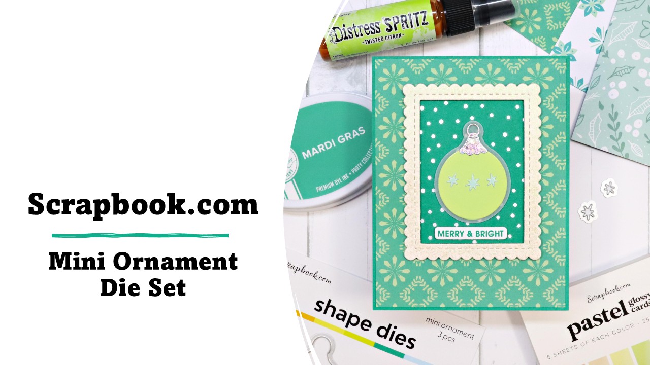 Scrapbook.com | Mini Ornament Die Set