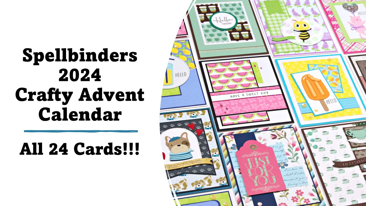 Spellbinders | 2024 Advent Calendar | Card Inspiration