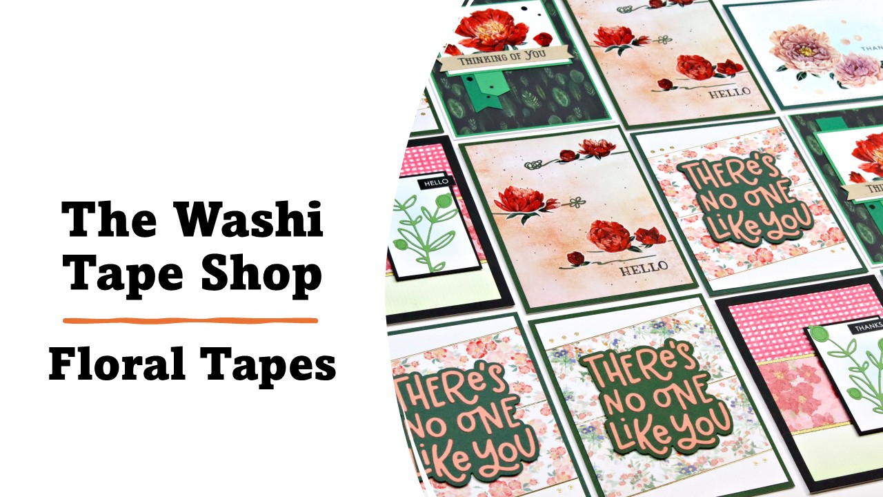 The Washi Tape Shop | Floral Designs