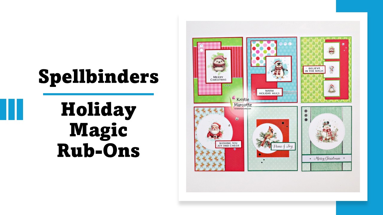 Spellbinders | Holiday Magic Rub Ons