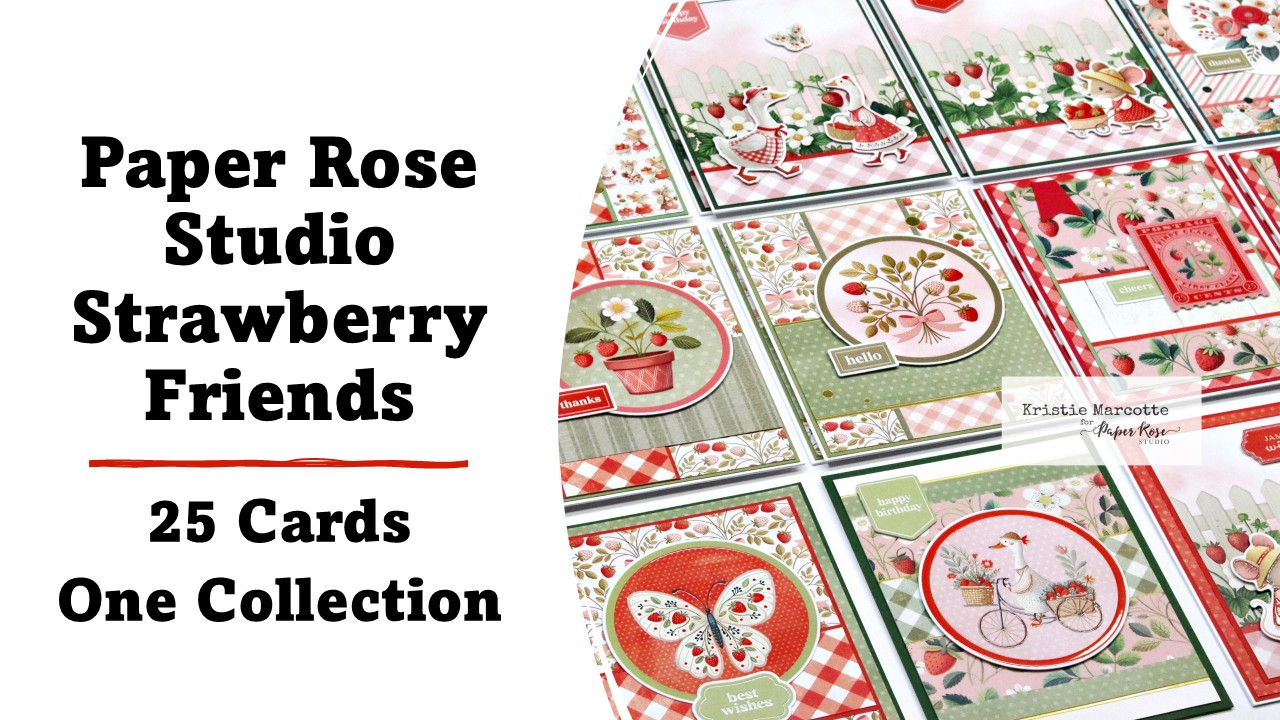 Paper Rose | Strawberry Friends