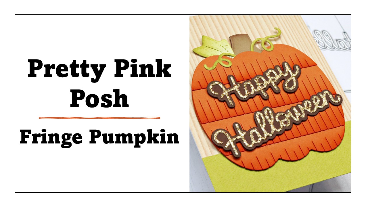 Pretty Pink Posh | Fringe Pumpkin