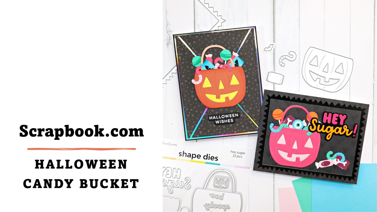 Scrapbook.com | Halloween Candy Bucket