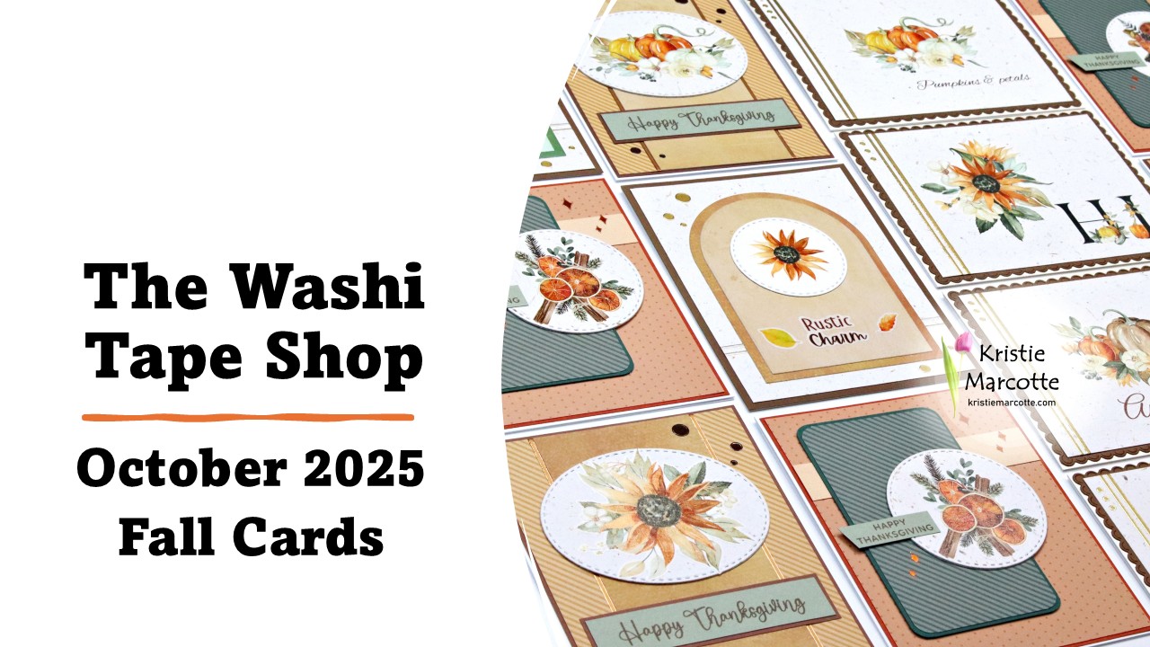 The Washi Tape Shop | Fall Cards