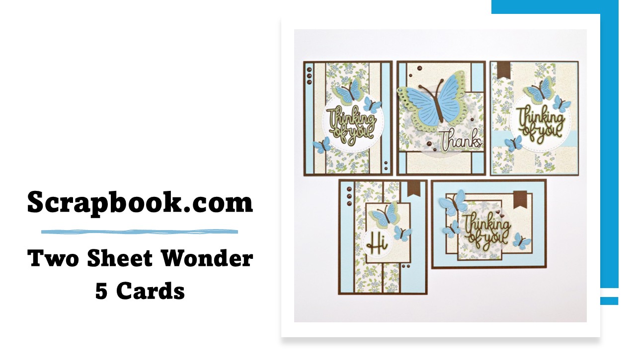 Scrapbook.com | Two Sheet Wonder