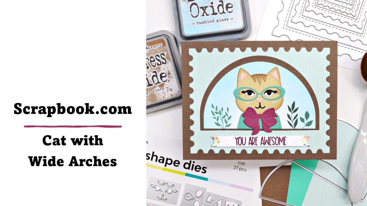 Scrapbook.com | Cat with Wide Arches