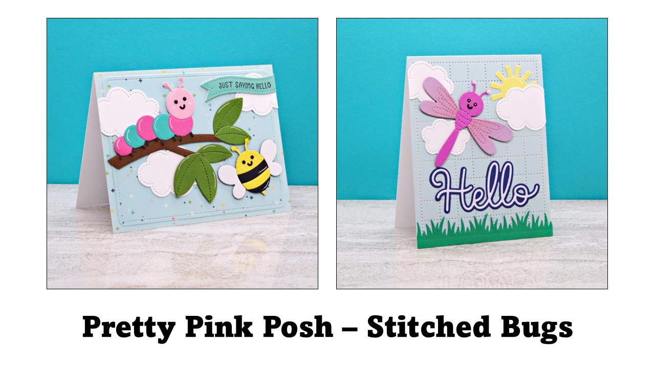 Pretty Pink Posh | Stitched Bugs