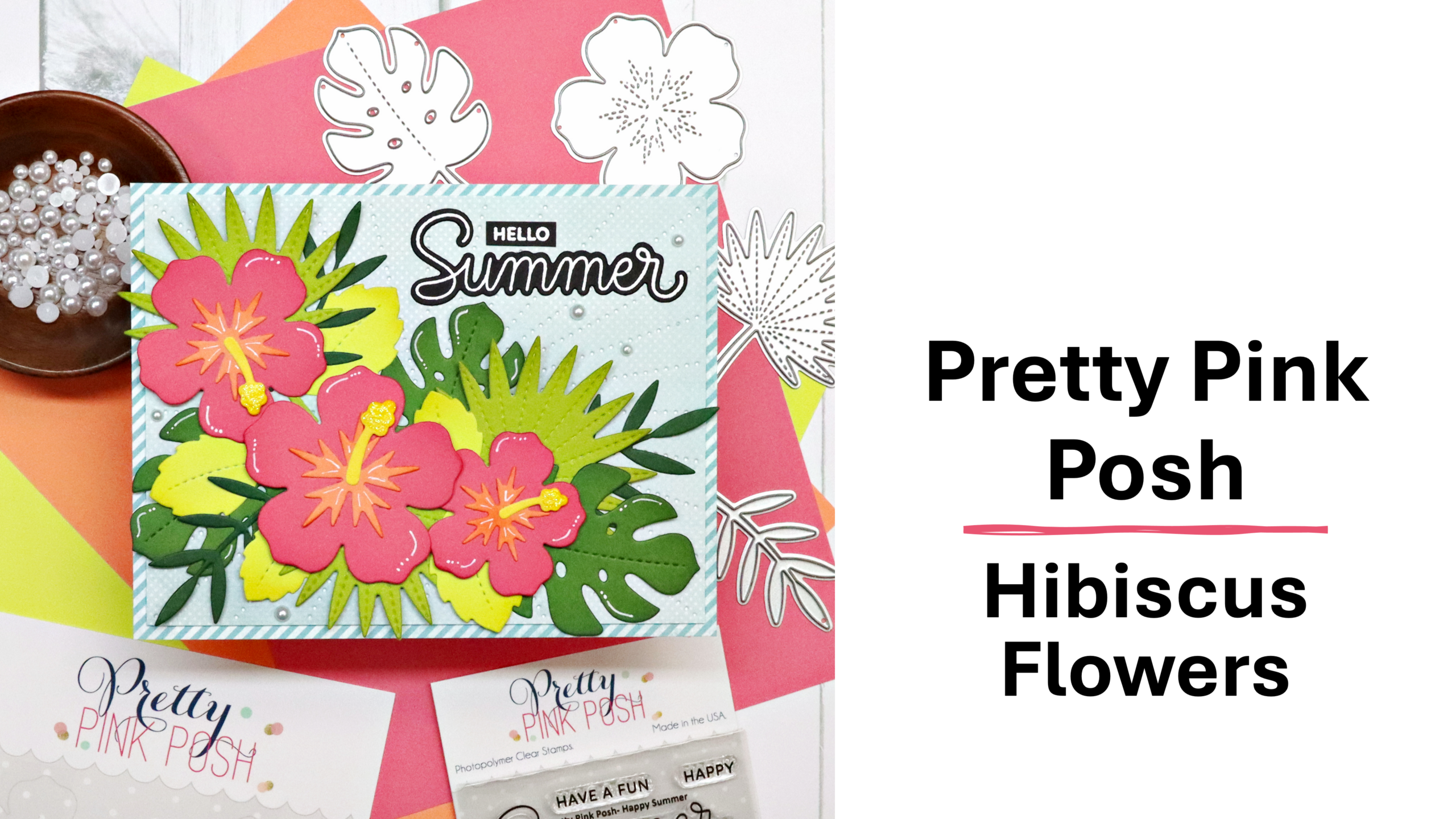 Pretty Pink Posh | Hibiscus Flowers
