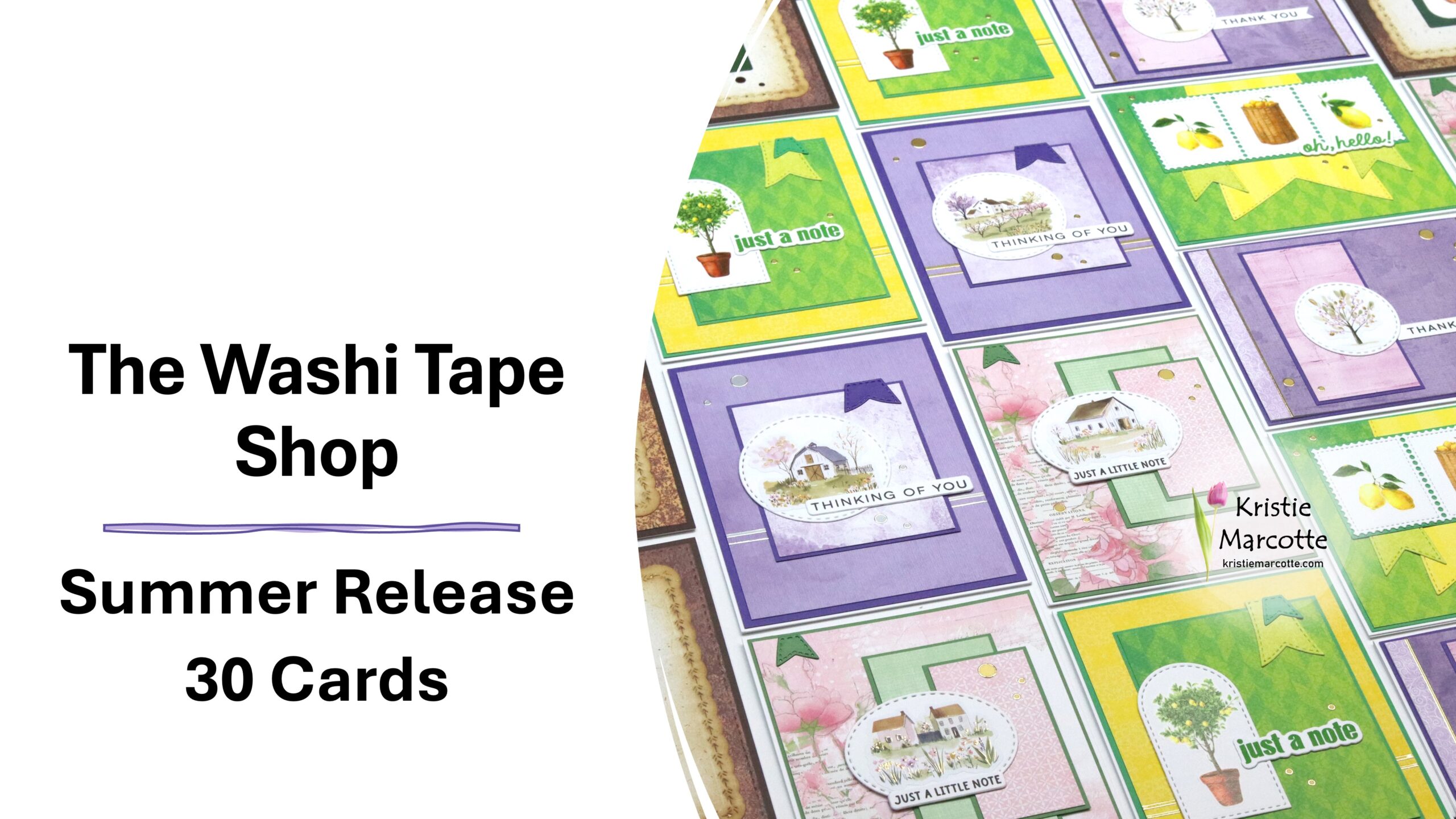 The Washi Tape Shop | July Cards