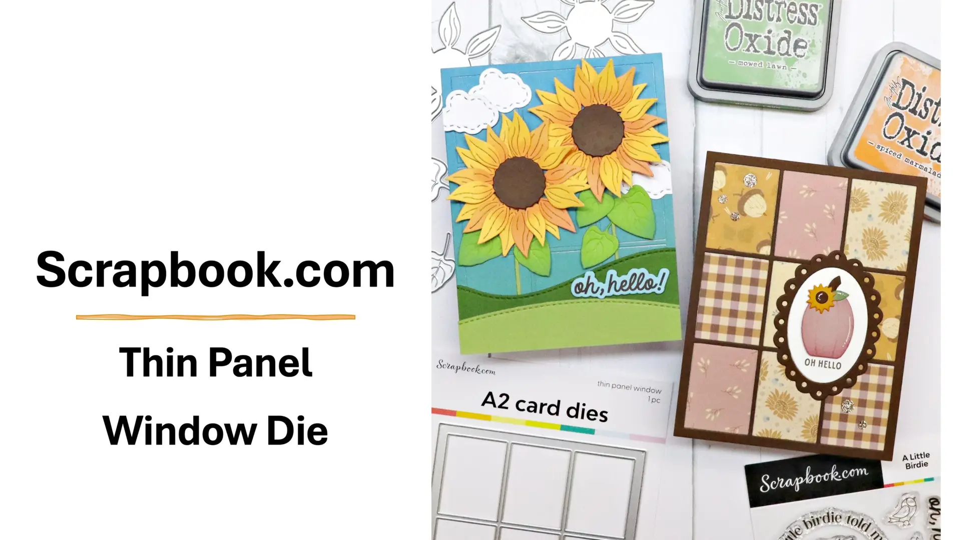 Scrapbook.com | Thin Panel Window