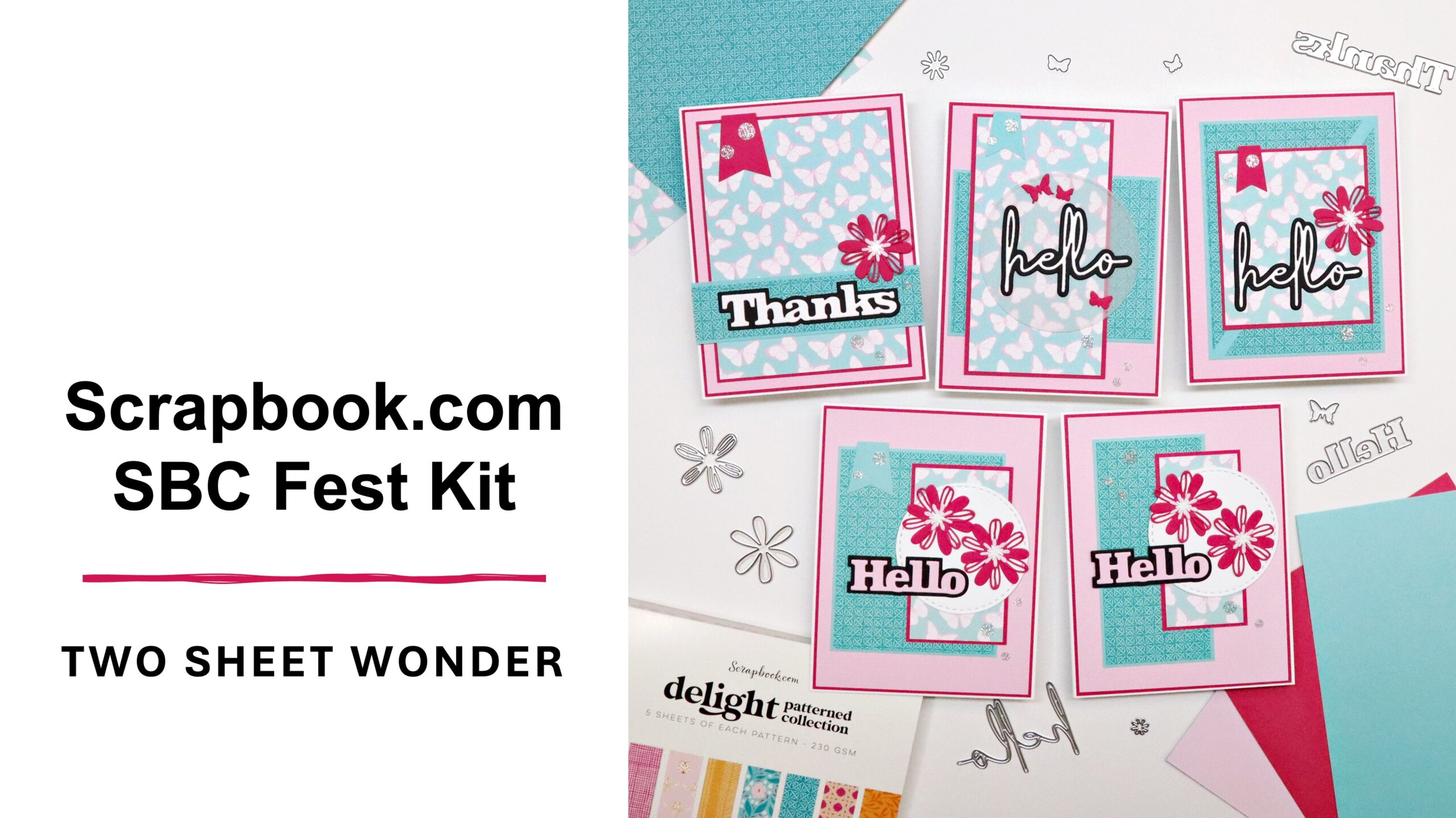 Scrapbook.com | SBC Fest Kit Two Sheet Wonder