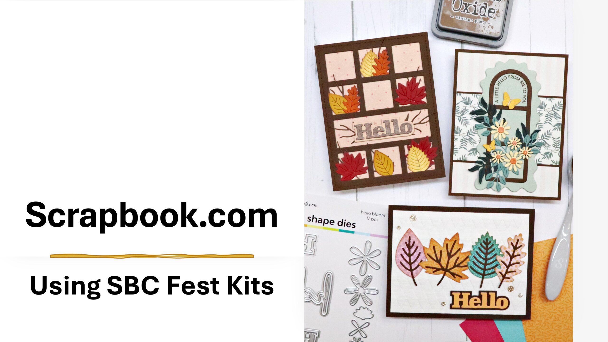 Scrapbook.com | Using 2026 SBC Fest Kits